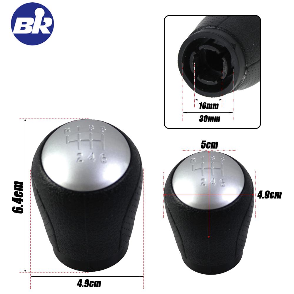 New Product Car Accessories 6 Speed Gear Shift Knob For Nissan Juke F15 Qashqai J10 Dualis X-Trail Stick Shifter Lever  Handle