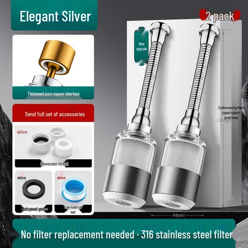 JPHZNB Universal Kitchen Faucet Water Purifier Filter