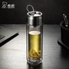 Ceno Portable Double-Layer Glass Tea Infuser Bottle