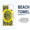 Ankara Gücü Print Beach Towel, Large Soft Quick Dry Towel for Beach Camping Swimming