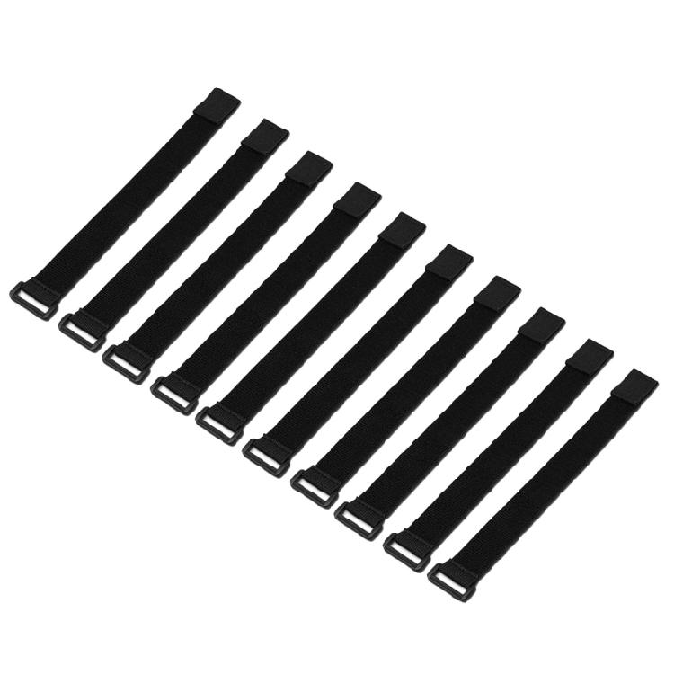 10Pieces Drones Battery Straps with Buckle for Firm Hold and Efficient Operation in Racing Drones