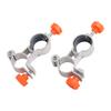 2 Pcs Umbrella Stand 25mm Hole Aluminum Alloy Adjustable