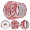 Iron Embroidered Lampshade Fabric Cover Table Home Decor Light Shades Tropical Flowers Lamp Lampshade Accessories