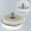 Aquarium Small Fish Tank Filter Ultrathin Quiet Submersible Aeration Filter Multifunctional Sponge Turtle Tank Round Filter