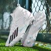 2025 New World Cup Football Shoes Men's High-top Spikes Adult Ping Student Competition Training Shoes