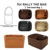 Tragbare Filz-Eimer-Tasche Einsatztasche Mehrere Taschen Mini-Taschen-Organizer Handtaschen-Einsatztasche für Rallye-Bewegungstasche/Picotin18/22