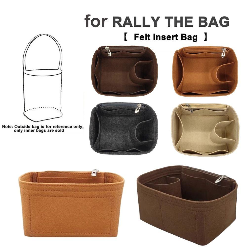 Tragbare Filz-Eimer-Tasche Einsatztasche Mehrere Taschen Mini-Taschen-Organizer Handtaschen-Einsatztasche für Rallye-Bewegungstasche/Picotin18/22