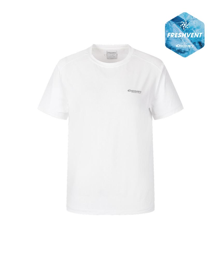 DISCOVERY EXPEDITION Women'S Freshvent Banff Short Sleeve T-Shirt (White)