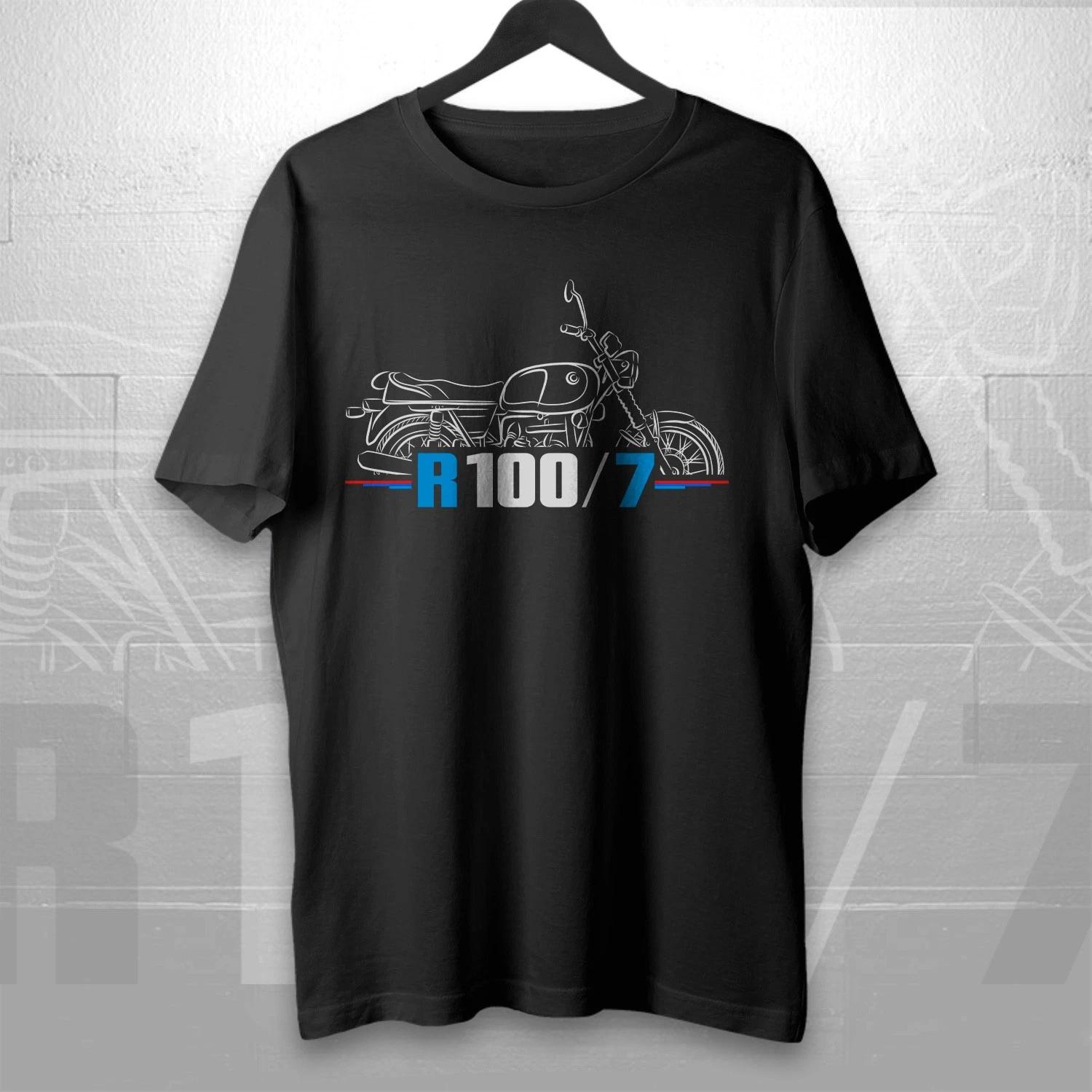 

For BMW R100-7 1976-1977 fans - Motorcycle T shirt/Long Sleeve S