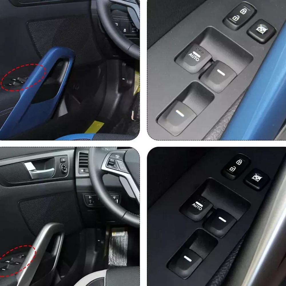 93570-2V000 for Hyundai Veloster 2012 2013 2014 2015 2016 2017 Front Left Master Power Window Control Switch Button 935702V000