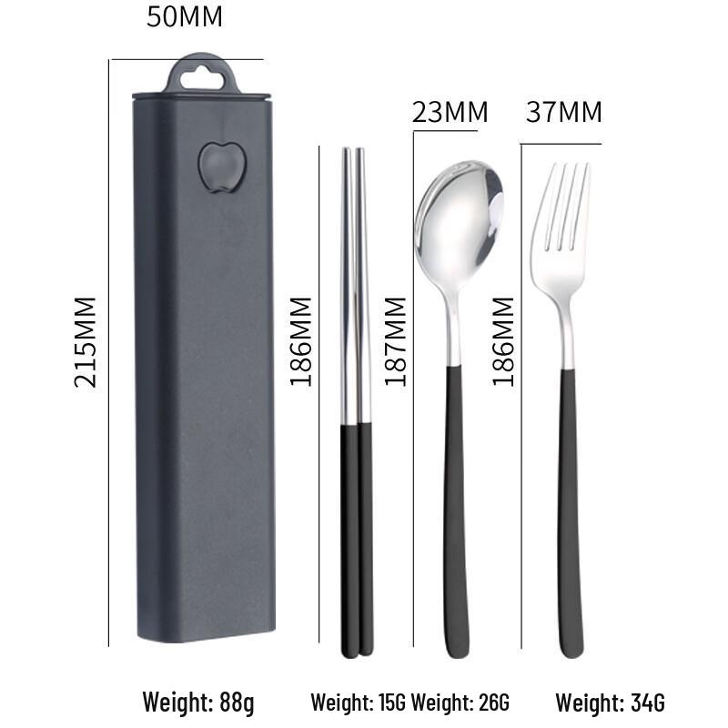 

304 Stainless Steel Portable Cutlery Set