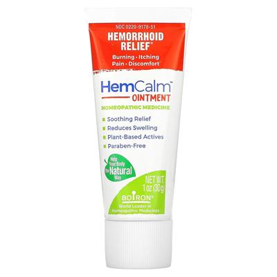 Boiron, HemCalm Mast, Úleva od hemoroidů, 1 oz (30 g)