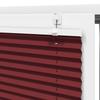 Pleated Blind Bordeaux Red 80x100 Cm Fabric Width 79.4 Cm Polyester