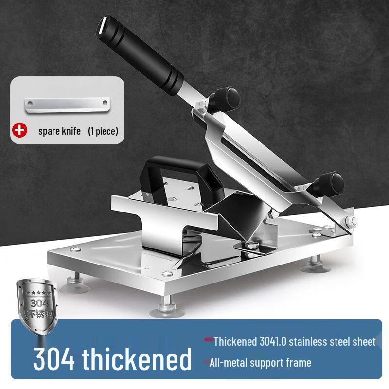 Household Manual Stainless Steel Frozen Meat Slicer