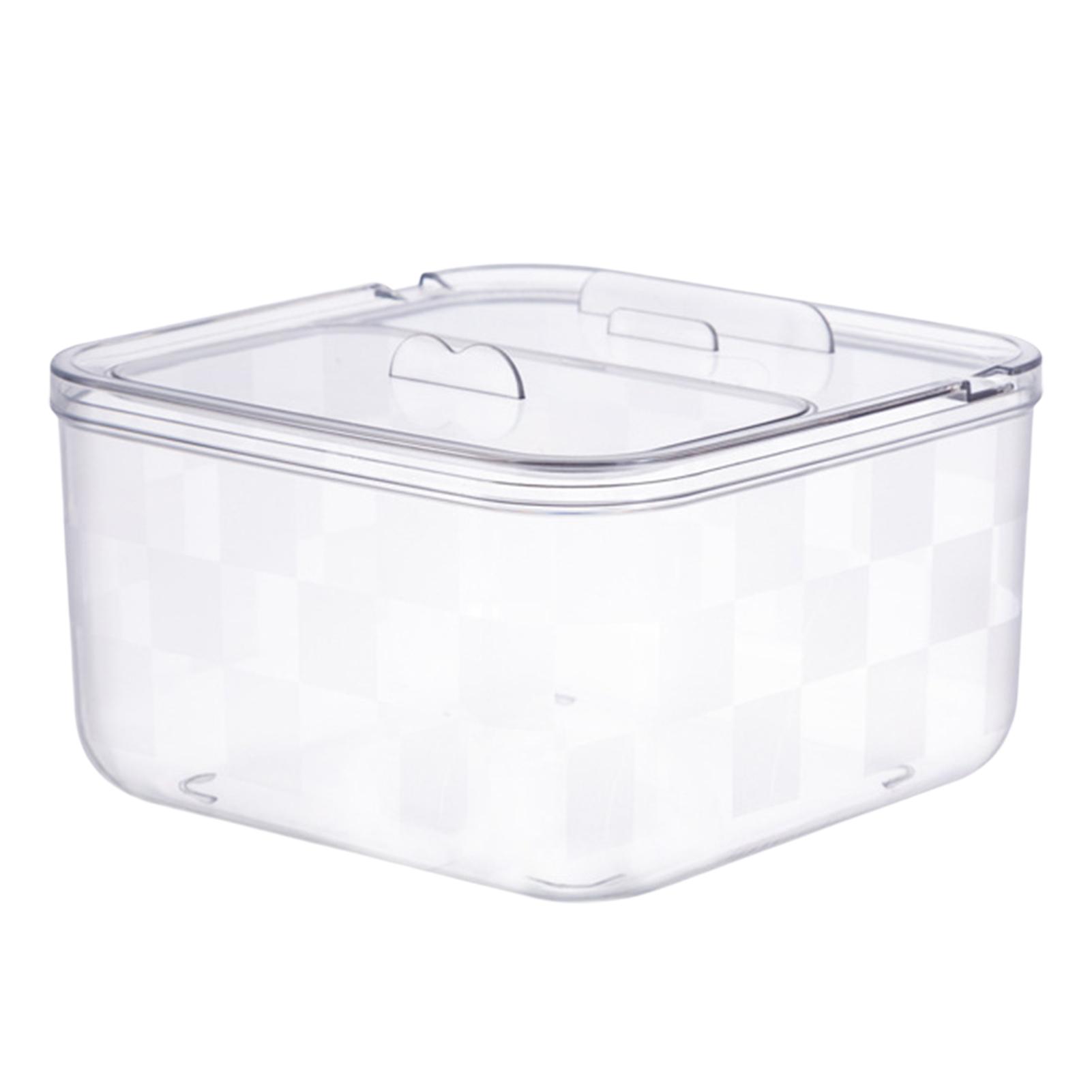 Homes Transparent Tissue Box Dustproof Waterproof Paper Box For Kitchen Washroom прозрачный