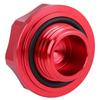 Aluminium Alloy Oil Filler Cover Engine Fuel     for Car (Red)
