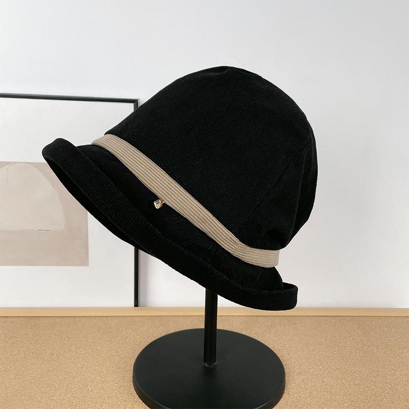 Spring and autumn versatile bucket hat girl 54-59