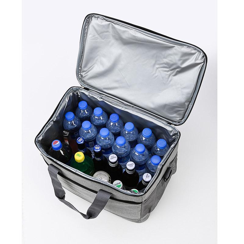 33L Insulated Picnic Bag: Waterproof, Thickened Aluminum Foil, Single Shoulder Crossbody, Outdoor Lunch Carrier