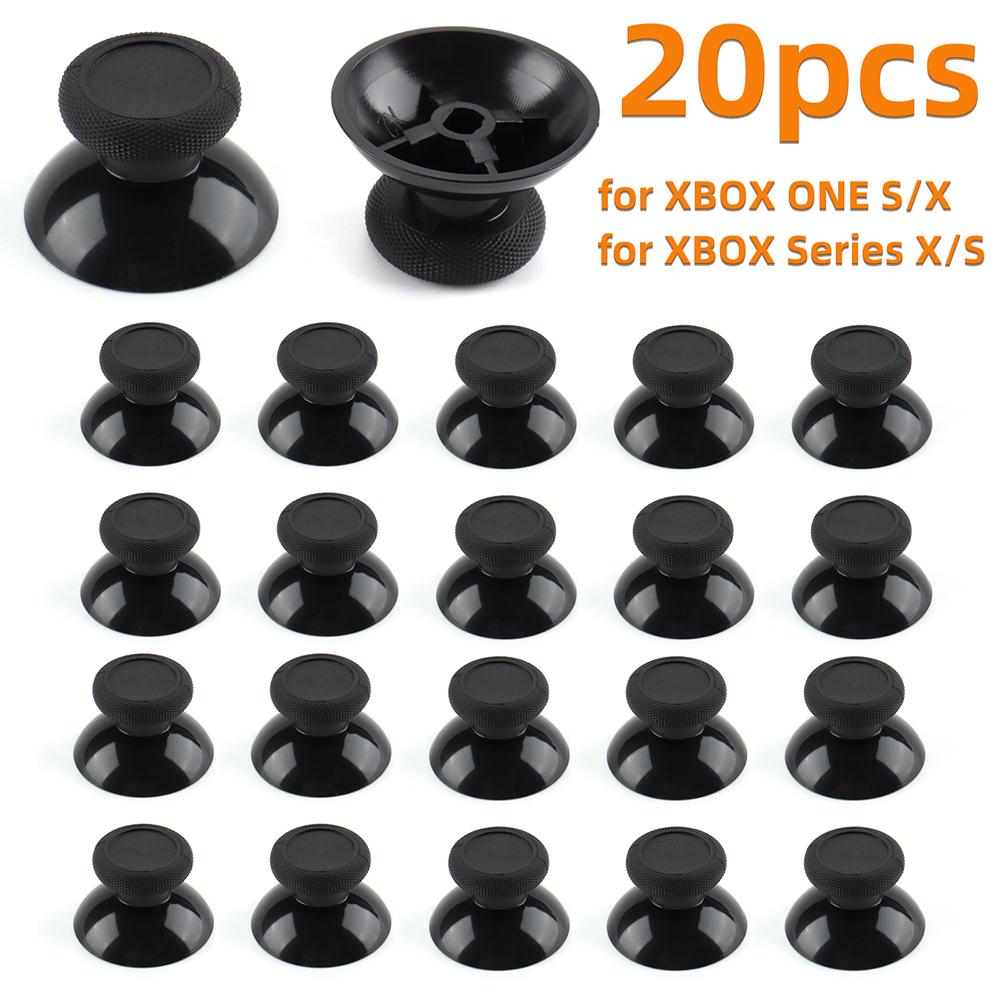 20 Stück Ersatz 3D Analog-Thumbsticks für PS5 PS4 PS3 PS2 Controller Daumensticks für XBOX Series 360 Joystick-Abdeckung Zubehör