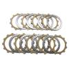 Motorcycle Clutch Disc Friction Piece Kit Discs For Yamaha TDM850 TRX850 TDM900 Non ABS/5PS  TDM900A (2B0 ABS) GTS1000 FZR1000