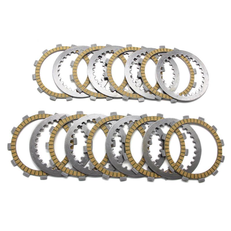 Motorcycle Clutch Disc Friction Piece Kit Discs For Yamaha TDM850 TRX850 TDM900 Non ABS/5PS  TDM900A (2B0 ABS) GTS1000 FZR1000