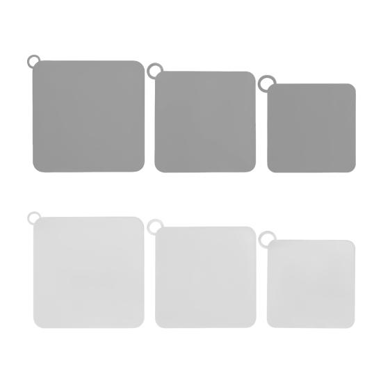 Copertura Quadrata per Scarico a Pavimento con Anello di Sospensione, Tappo Universale in Silicone per Doccia e Vasca da Bagno, Tappetino Deodorante Anti-Odore per Scarico Bagno Cucina Lavanderia