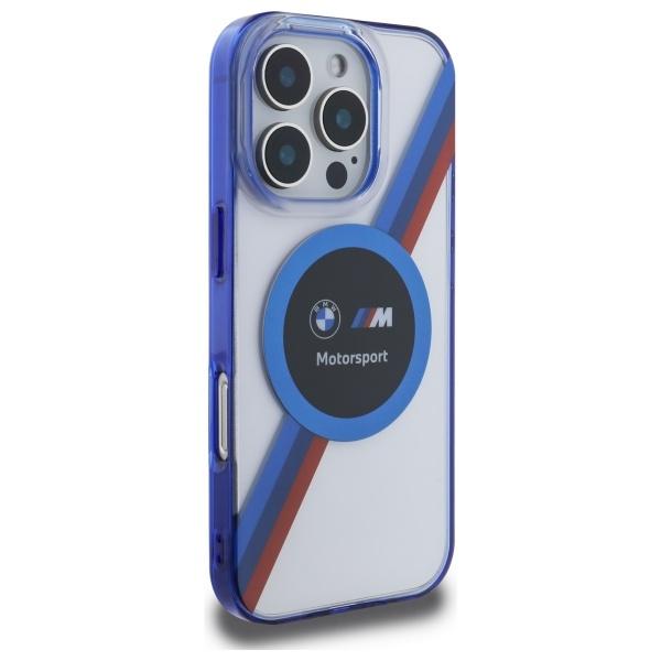 Bmw Bmhmp16L23Htput Iphone 16 Pro 6.3   Przezroczysty/Transparent Hardcase Motorsport Iml Circle Magsafe