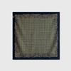 Womens Silk Wool Square Scarf Double-sided Print Elegant Shawl Winter Warmth Sun Protection