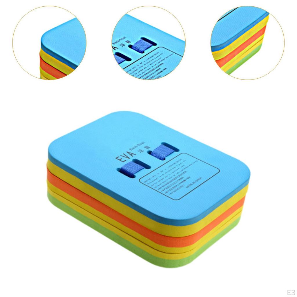 Back Float Eva Beginners Adjustable Kids Adults Waterproof Rectangle Comfortable Swim Foam Belt