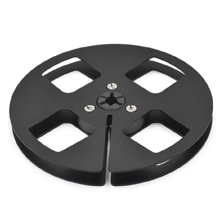 

5inch 4 Hole Precisions Engineered Aluminum Reels Accessory Offering Effortless Installation For Sound Enthusiasts чорний