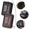 Leather Men Car Driver's License, ID Card, Bank Card Wallet Car Styli For Cadillac CT4 CT5 CT6 ATS XTS JG7