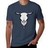 Cows Skull Tshirt Plus Size Solid Color Tshirt