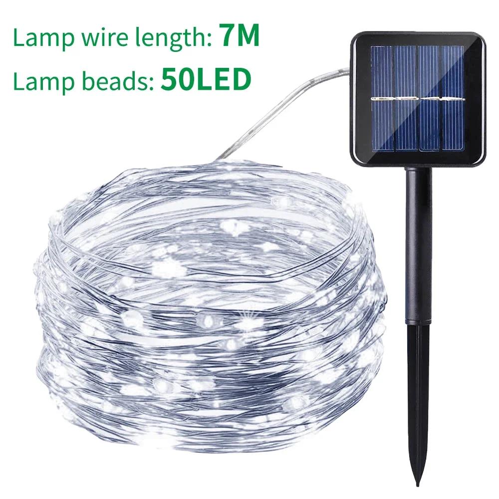 300Led Christmas Outdoor Solar Tube Rope Led Light Garden Decoration Xmas Wedding Garland Waterproof String Lights Fairy Strip