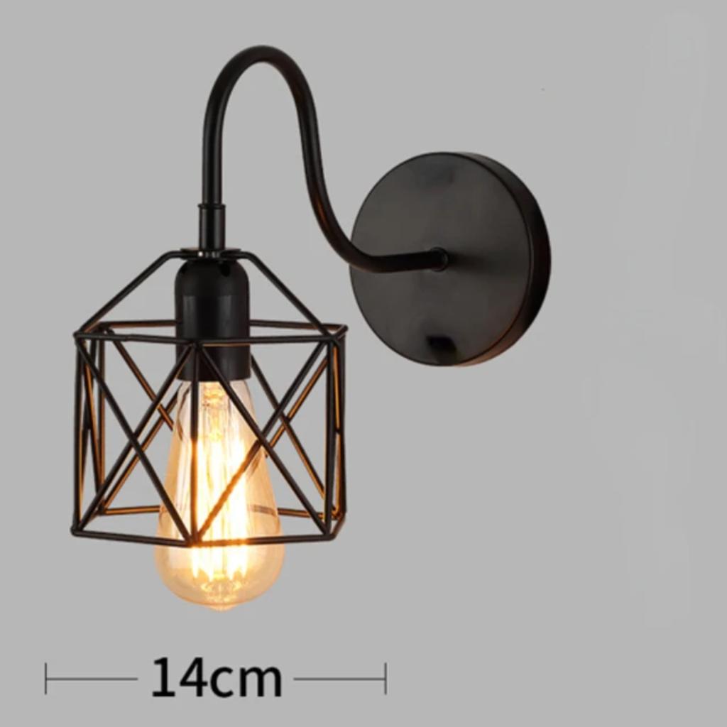New Enhance Your Space with a Charming, Warm, Beautiful, Inviting, Elegant, Rustic Vintage Industrial Style Wall Lamp for Cozy S