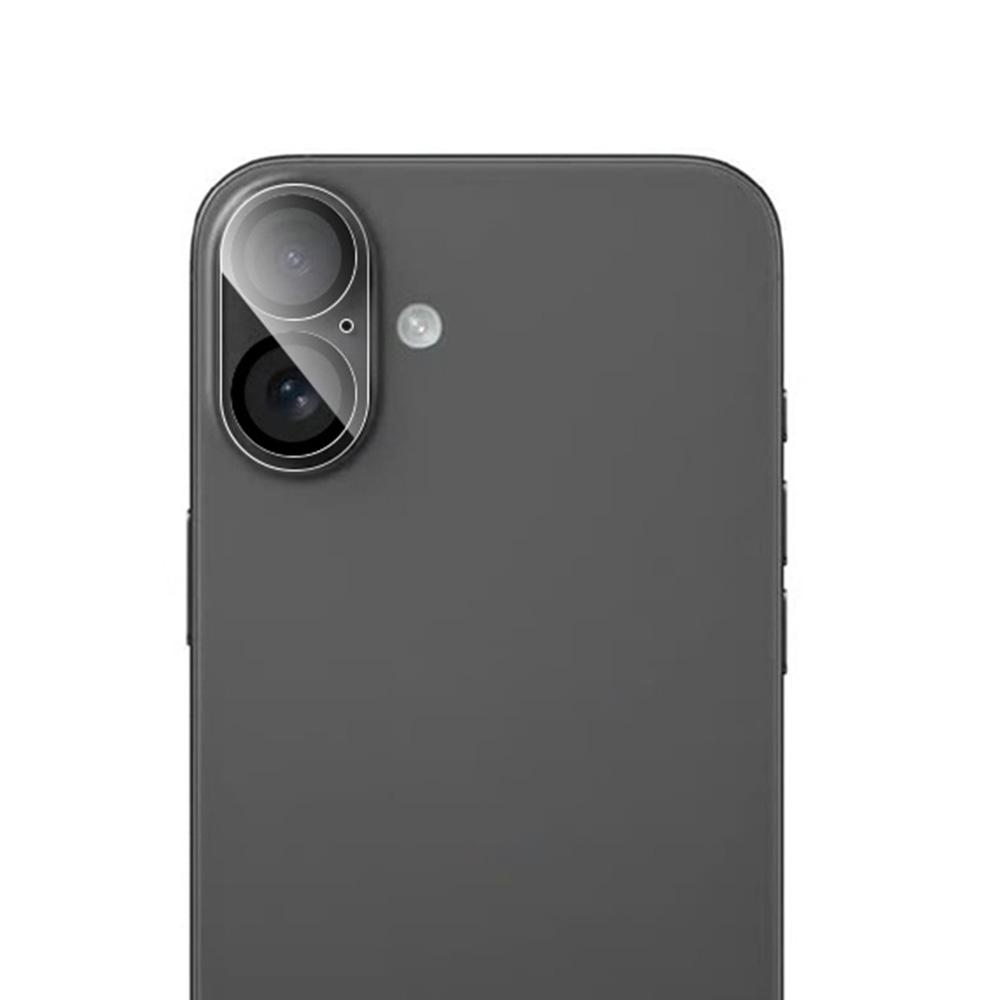 For iPhone 17 Camera Lens Protector Clear Black Circle 3D High Aluminum-Silicon Glass Lens Film