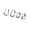 2023 Bestseller: High-End 925 Sterling Silver Hoop Earrings for Women - Light Luxury Studs