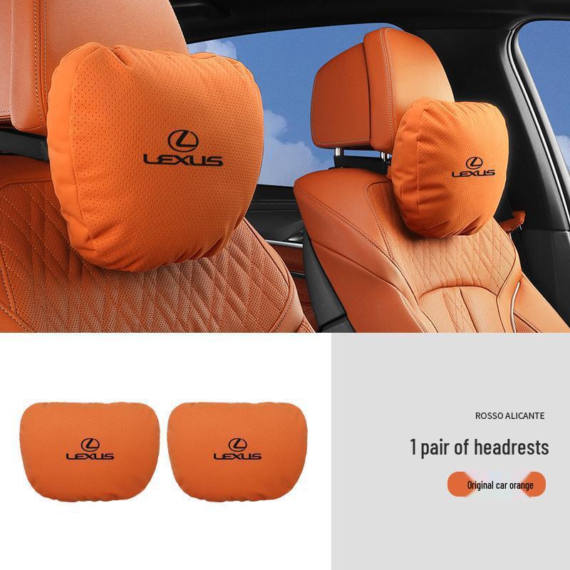 Compatible with Lexus suede seats, headrests, and lumbar supports (ES200, NX260, UX, RX300).