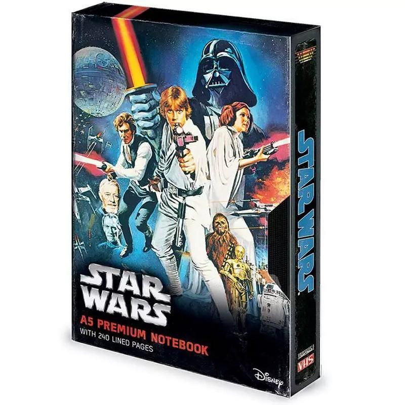 Star Wars: A New Hope VHS A5 Notebook