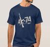 AK74 Kalashnikov Automatic Rifle Model 1974 TShirt Cotton ONeck Short Sleeve Mens T Shirt New Size S3XL