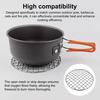 Barbecue Net Foldable Portable Camping Grill Rack Stainless Steel Cooking Stand for Camping Hiking Outdoor Cooking High Temperature Resistant