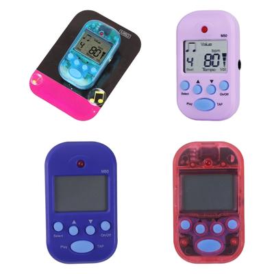 Small Electronic Metronome Professional Clip LCD Digital Rhythm Metronome for Piano and Guitar Practice