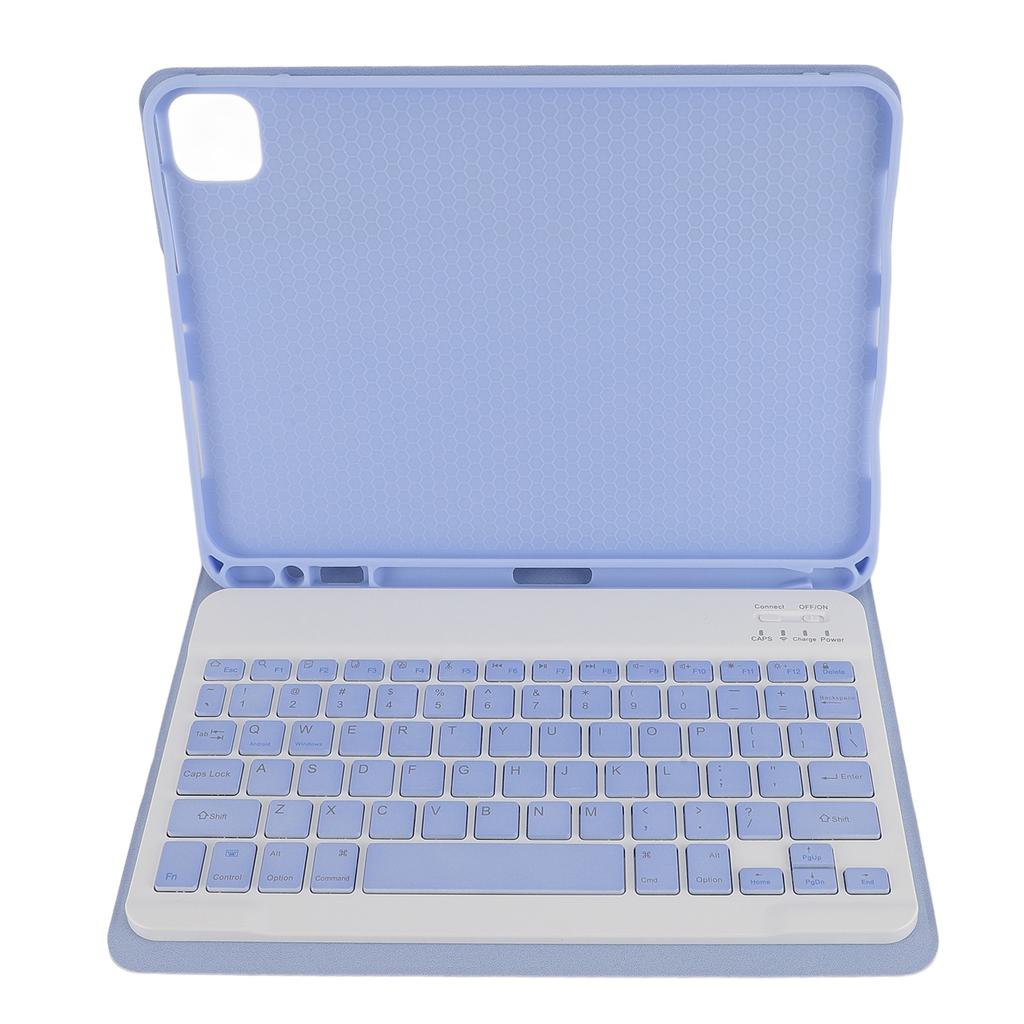 Pouzdro na tablet PU kůže Ochranný kryt na tablet s 150mAh BT bezdrátovou klávesnicí pro IOS Pro 11 2024