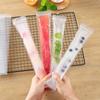 50pcs Zip Seals Ice Popsicle Bags With Silicone Funnel Ice Lolly Bag Homemade Ice Cream Bags  Yogurt