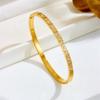 Personalized Fashion Mens and Womens Diamond Bracelet Anti Fouling Stainless Steel Bracelet