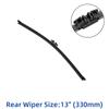 13" 330mm Rear Wiper Blade & Arm Set Kit For BMW X3(F25) Hatchback 2010-2017 Windshield Windscreen Tailgate Window Rain Brush
