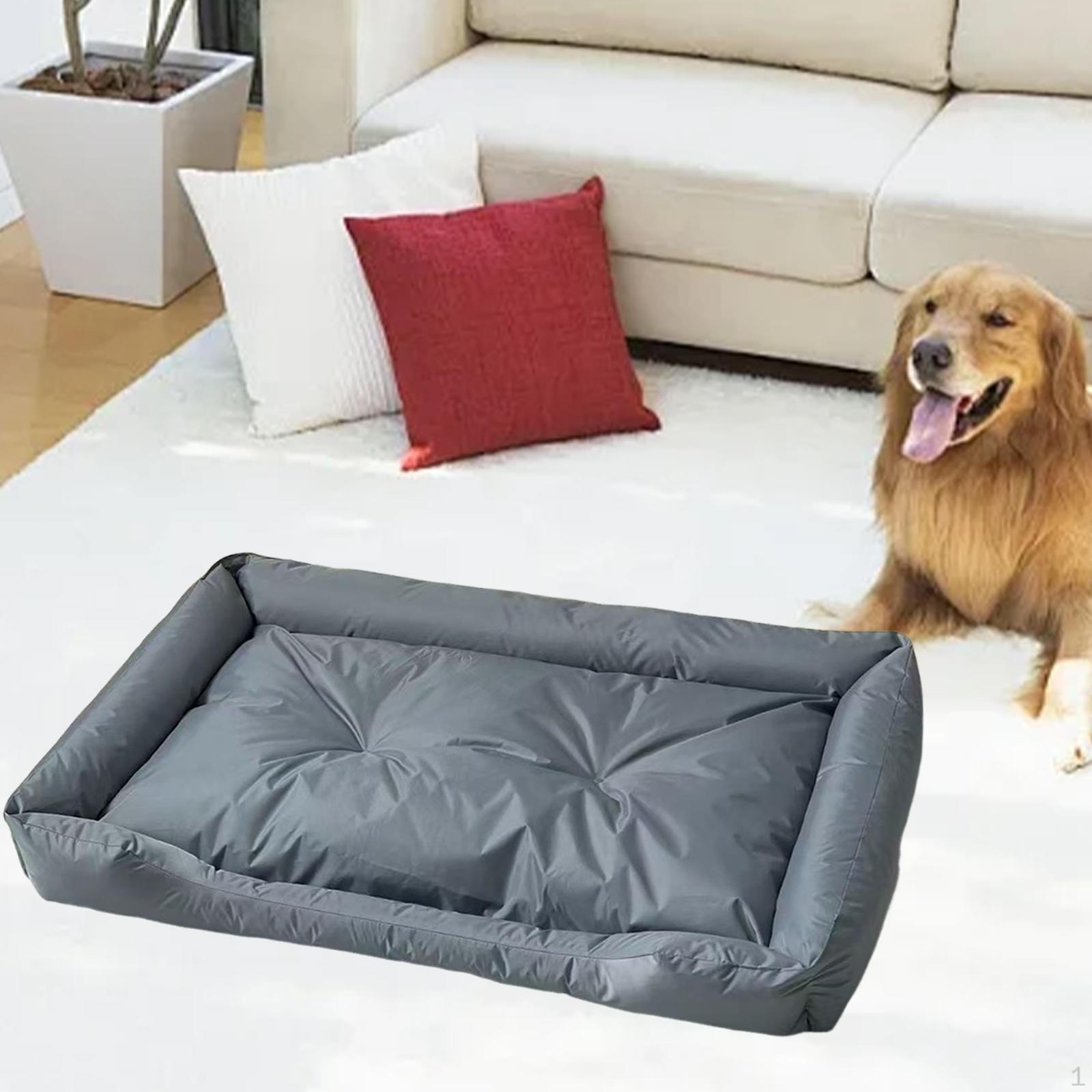 

Dog And Cat House, Indoor Pet Mattress, Poodle Cushion серый