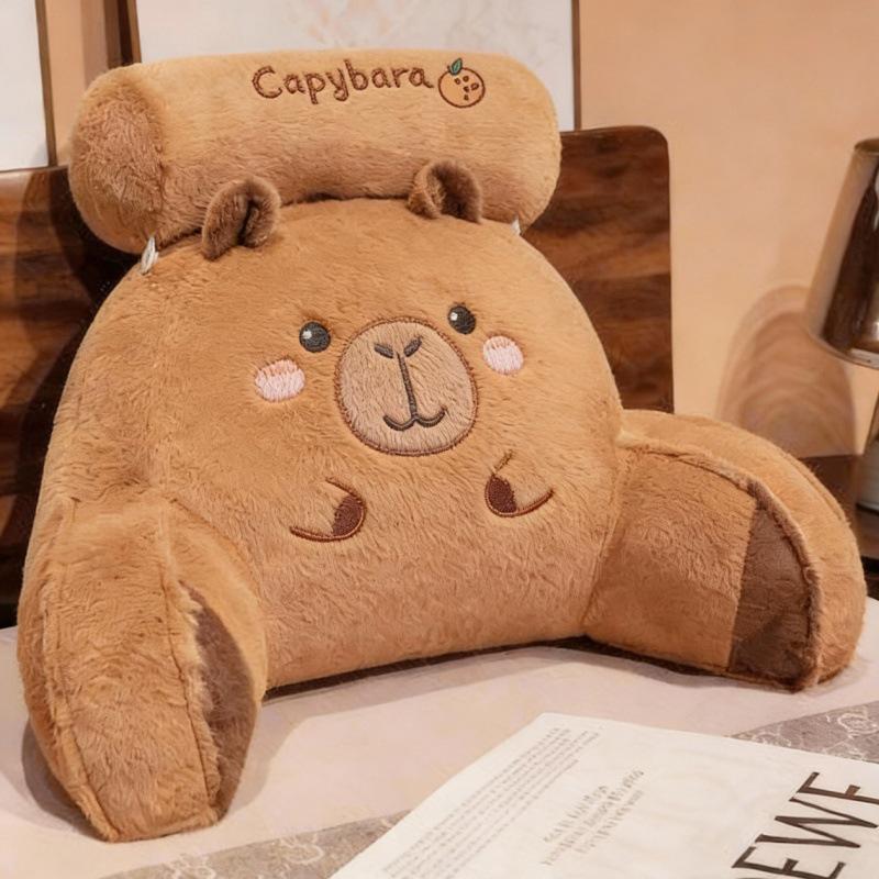 Soft Latex Ice Bean Headboard Cushion Pillow for Girls