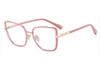 Blue Light Reading Eyewear Female Gradient Designer Big Blocking Rectangular Super Ladies Tinted Color Brand Spectacle Presbyopic Stylish Square