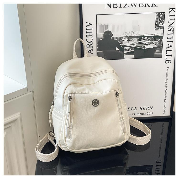 

Nylon bag women s summer new niche sports style messenger bag casual trend backpack білий