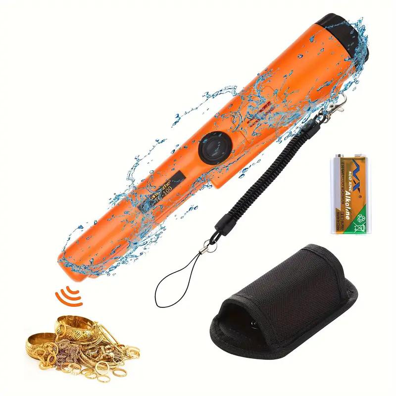 High Sensitivity Handheld Metal Detector Waterproofable Metal Detector 360° Scanning, GP Pointer Suitable for Metal Findingfor Indoor Outdoor